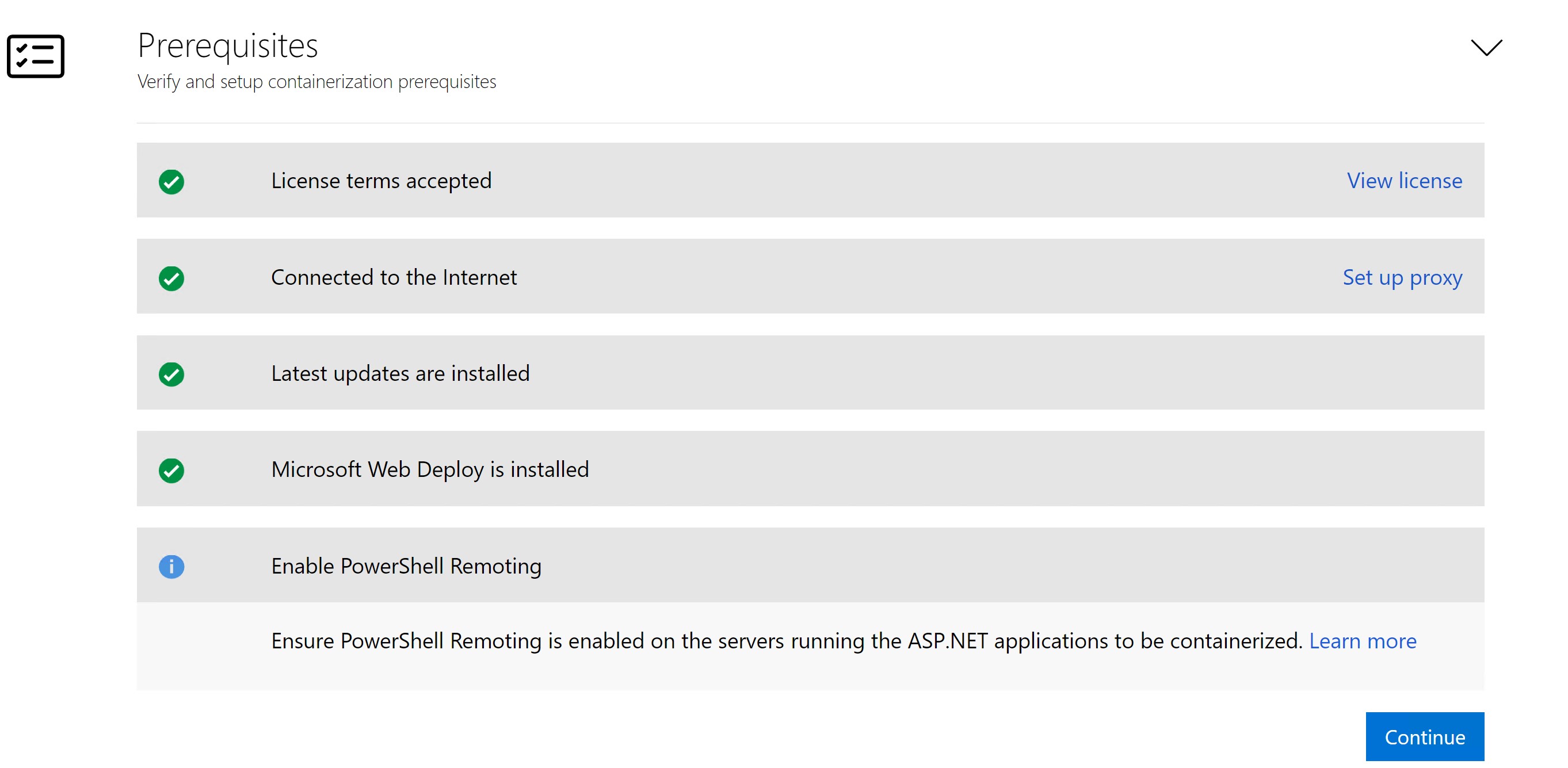 Azure Migrate docs